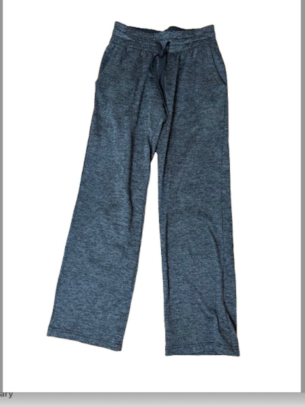 ADIDAS Climawarm Fleece Lined Straight leg Charcoal Heathered Grey Pants Size XS